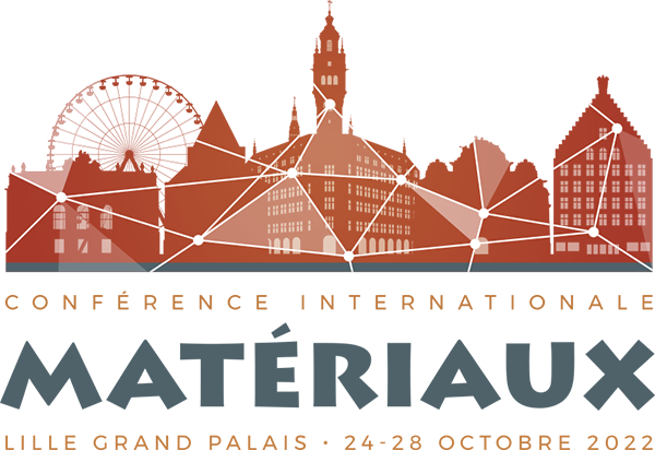 Congrès Matériaux 2022, Lille Grand Palais, du 24 au 28 octobre 2022