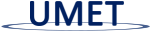 Logo UMET, 150x34